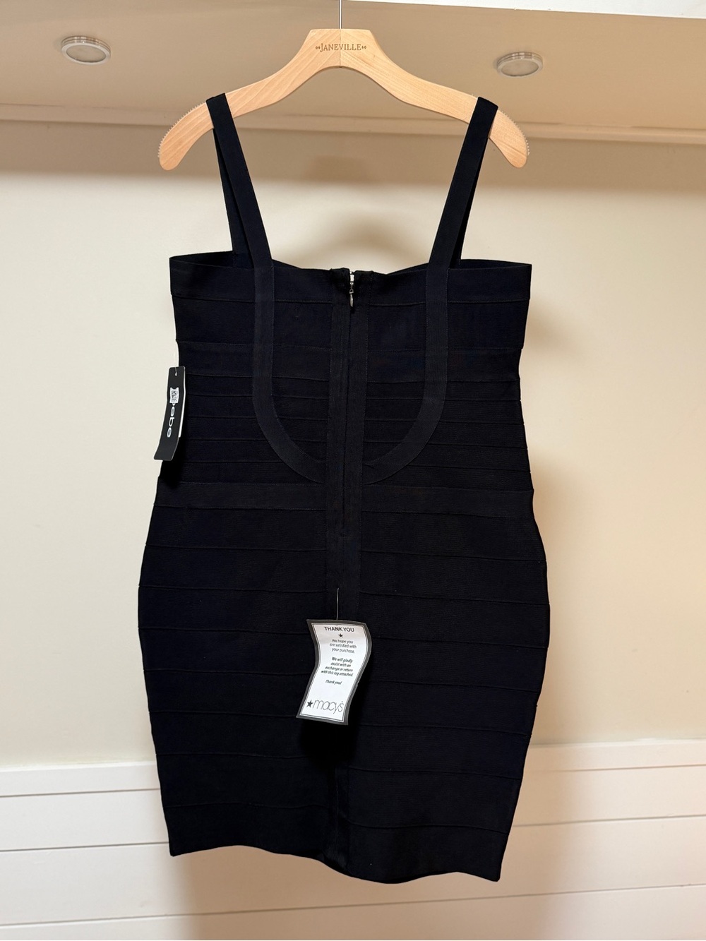 NWT Bebe Bandage Bodycon Dress - Picture 6 of 6